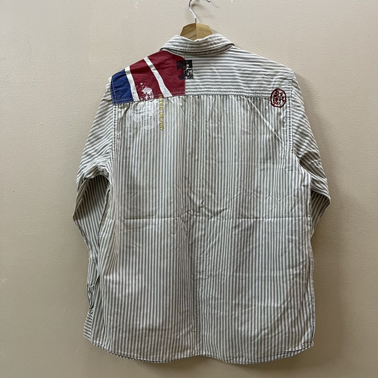 Ringspun × Seditionaries Vintage Ringspun Anarchist Button Up Shirt Size US M / EU 48-50 / 2 - 8 Thumbnail