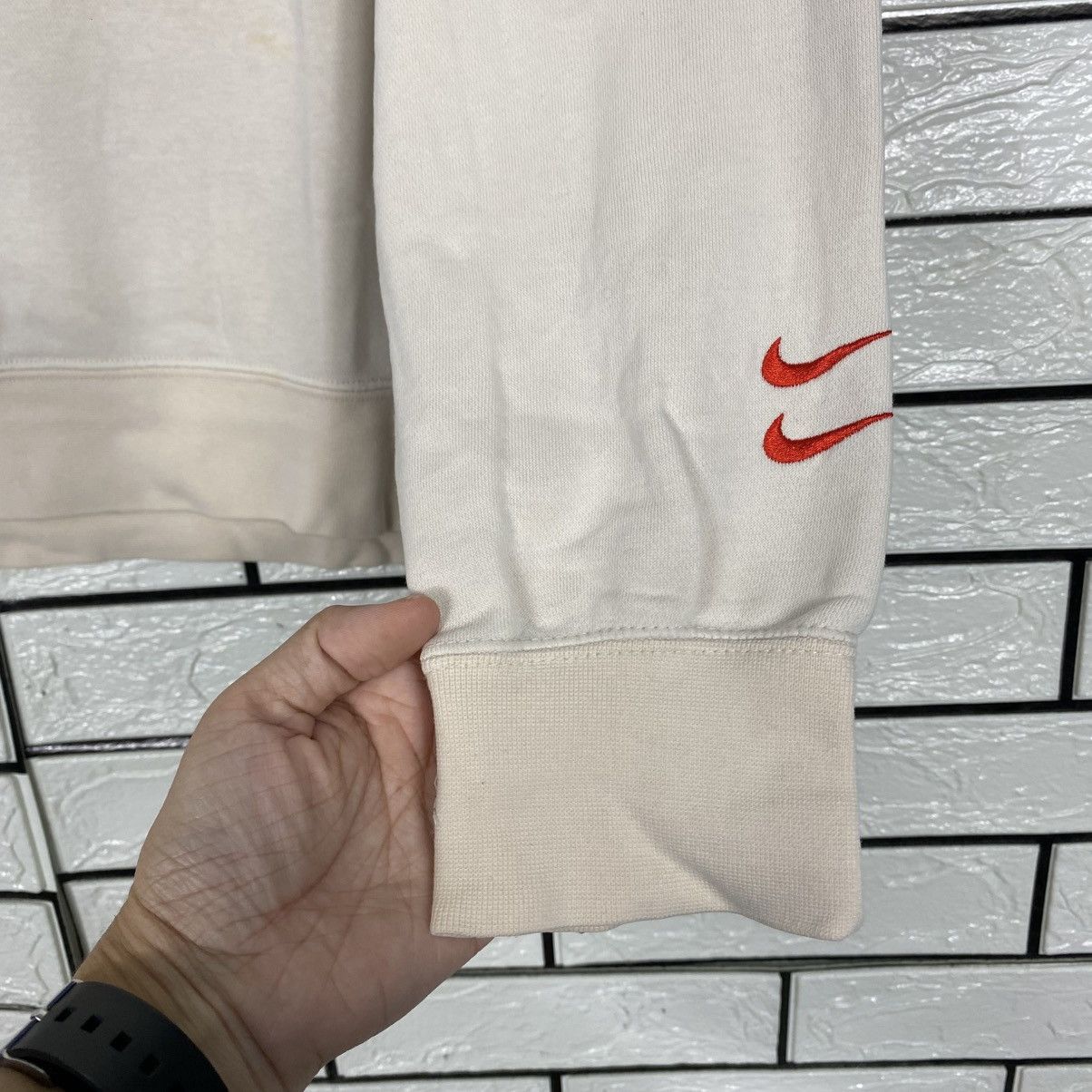 Nike 📌Jumper Sweatshirt Nike Big Style Swoosh Logo Size US L / EU 52-54 / 3 - 12 Thumbnail