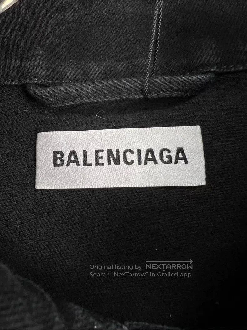 Other Balenciaga Crystal Logo Denim Jacket. Size US S / EU 44-46 / 1 - 4 Thumbnail