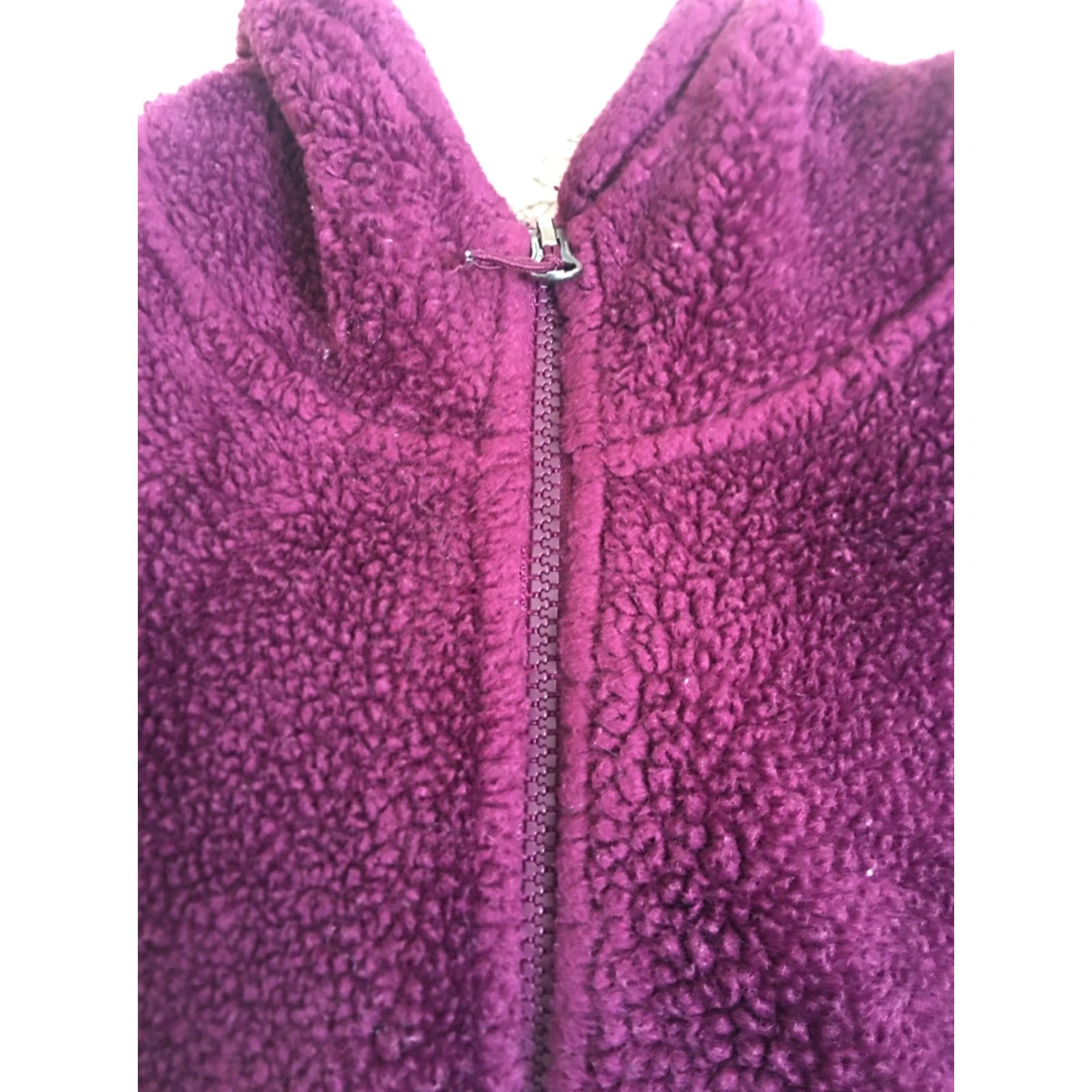 Vintage 32 Degrees Heat Women's Hoodie Pullover Full Zip Fleece Sherpa Lined Burgundy Wine S 32 Degrees Heat Activewear Size S / US 4 / IT 40 - 5 Thumbnail