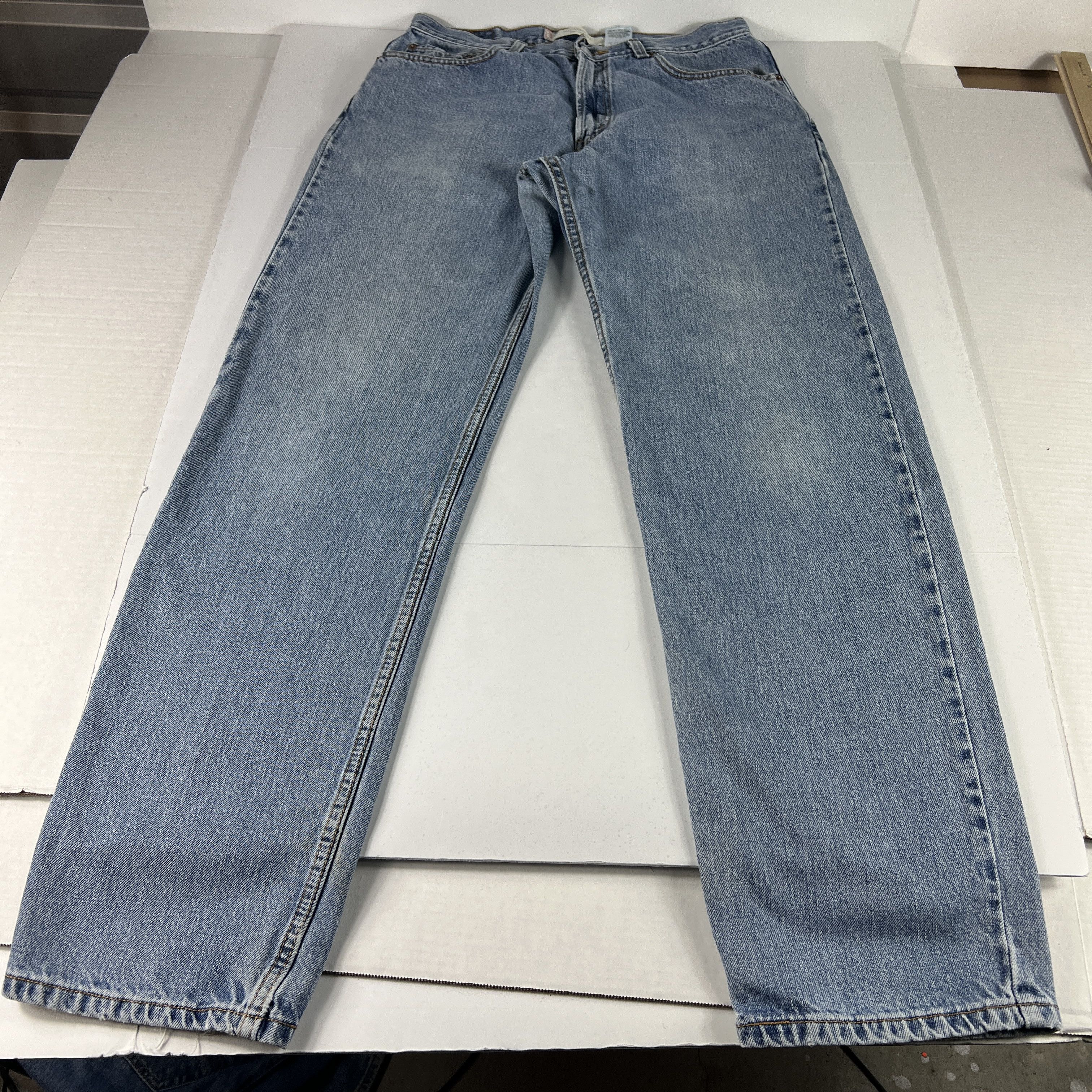 Levi's × Vintage Y2K Levi's Jeans 550 Relaxed Blue Faded Denim Size US 32 / EU 48 - 1 Thumbnail