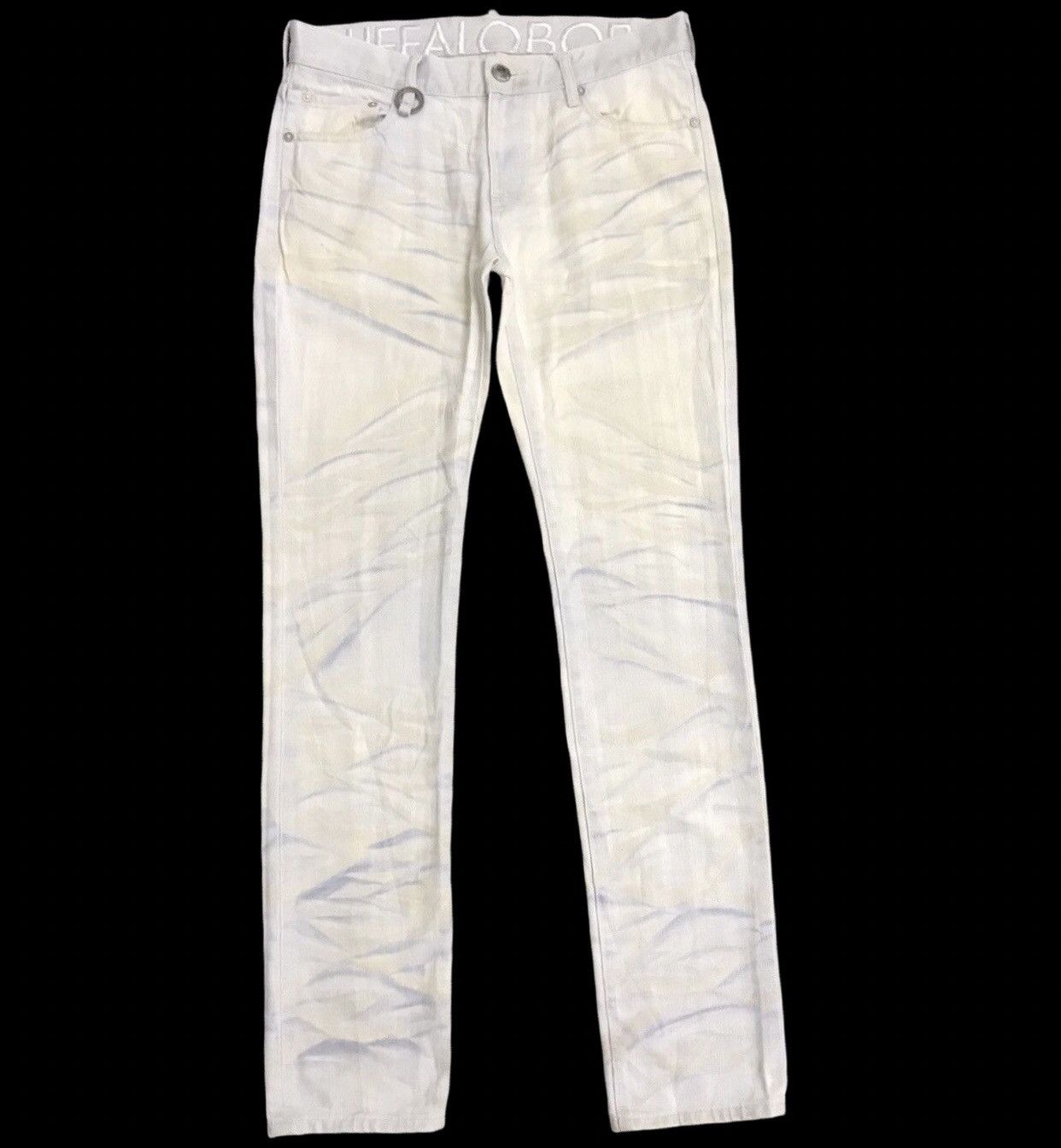 BUFFALO BOBS × Seditionaries PUNK METAL🔥SEDITIONARIES BUFFALO BOBS Slashes Fades Jeans Size US 32 / EU 48 - 2 Thumbnail