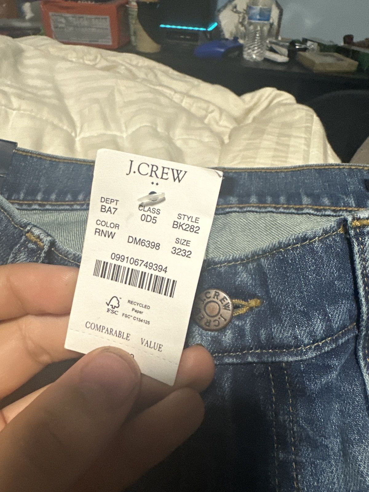 J.Crew Straight pants j crew vintage flex Size US 32 / EU 48 - 3 Thumbnail
