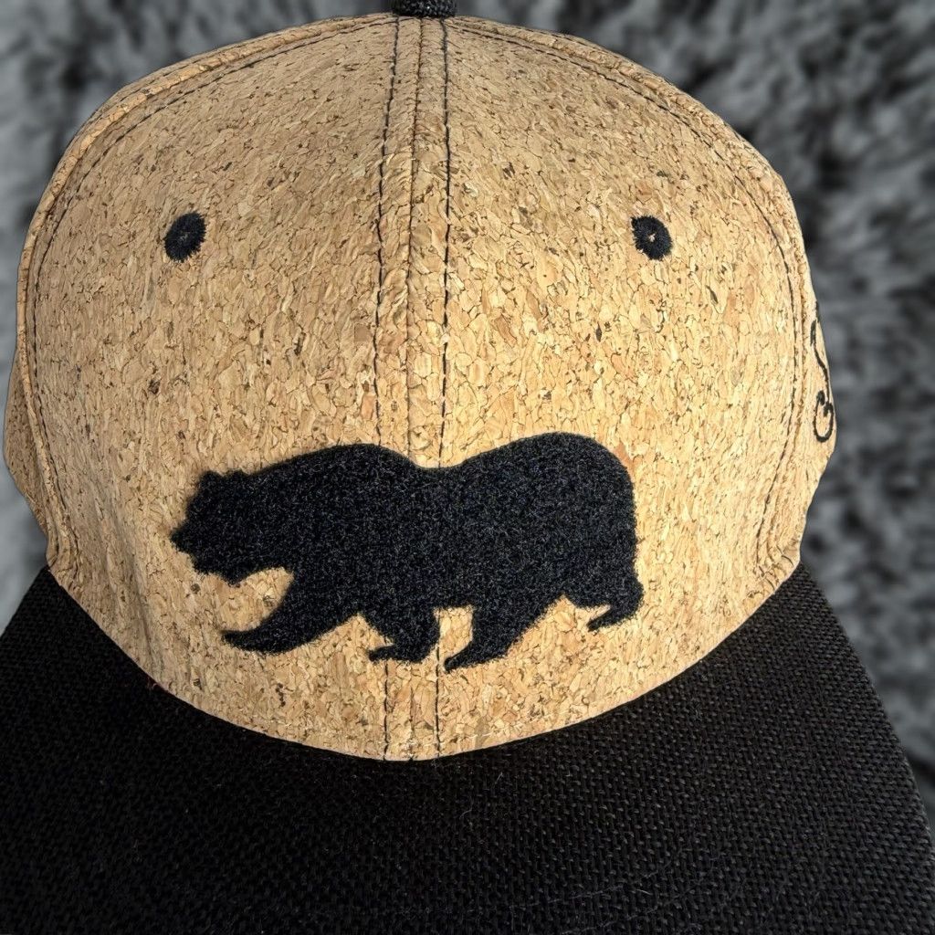 Vintage Grassroots California Limited Edition Bear Baseball Cap Snapback Cork L/XL Size ONE SIZE - 1 Thumbnail