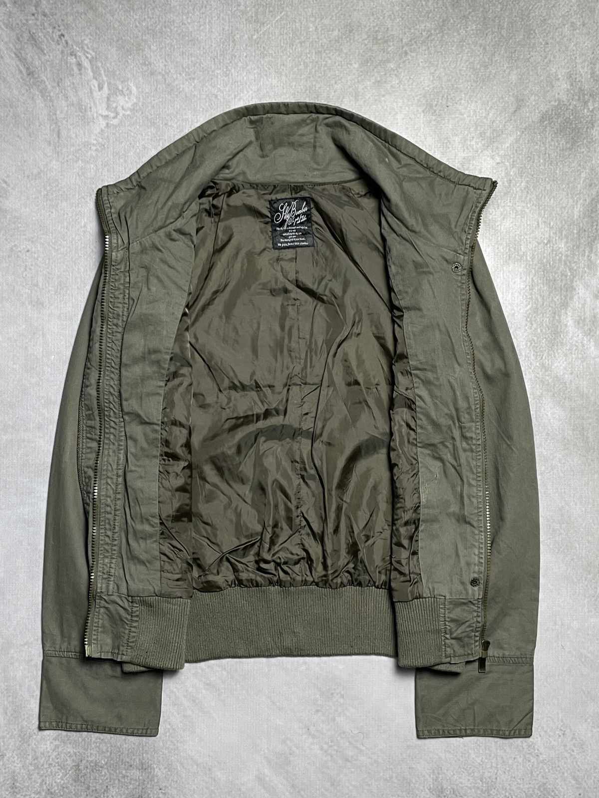 14th Addiction 2000’s Sly Bomber - Cyber Military Cargo Jacket Size US M / EU 48-50 / 2 - 5 Thumbnail