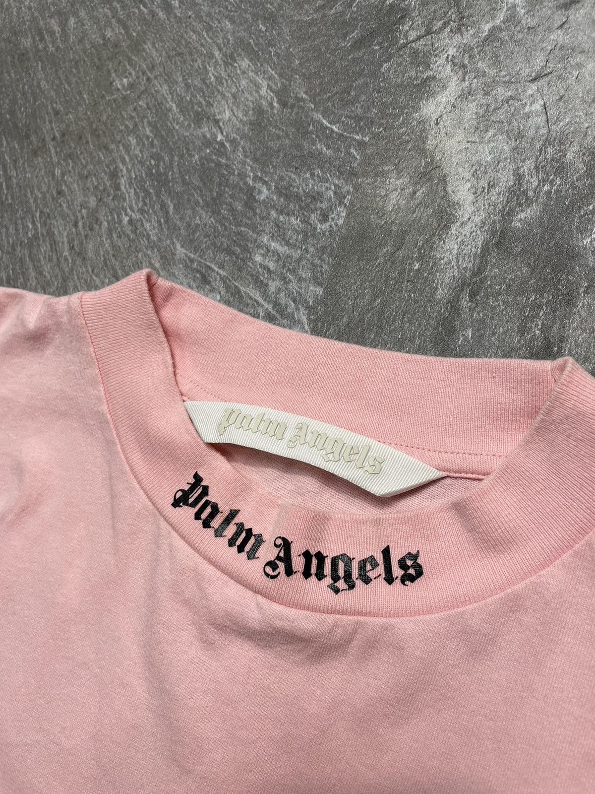 Palm Angels Palm Angels Oversize Classic Logo Pink Tee Rare Streetwear Size US XL / EU 56 / 4 - 6 Thumbnail