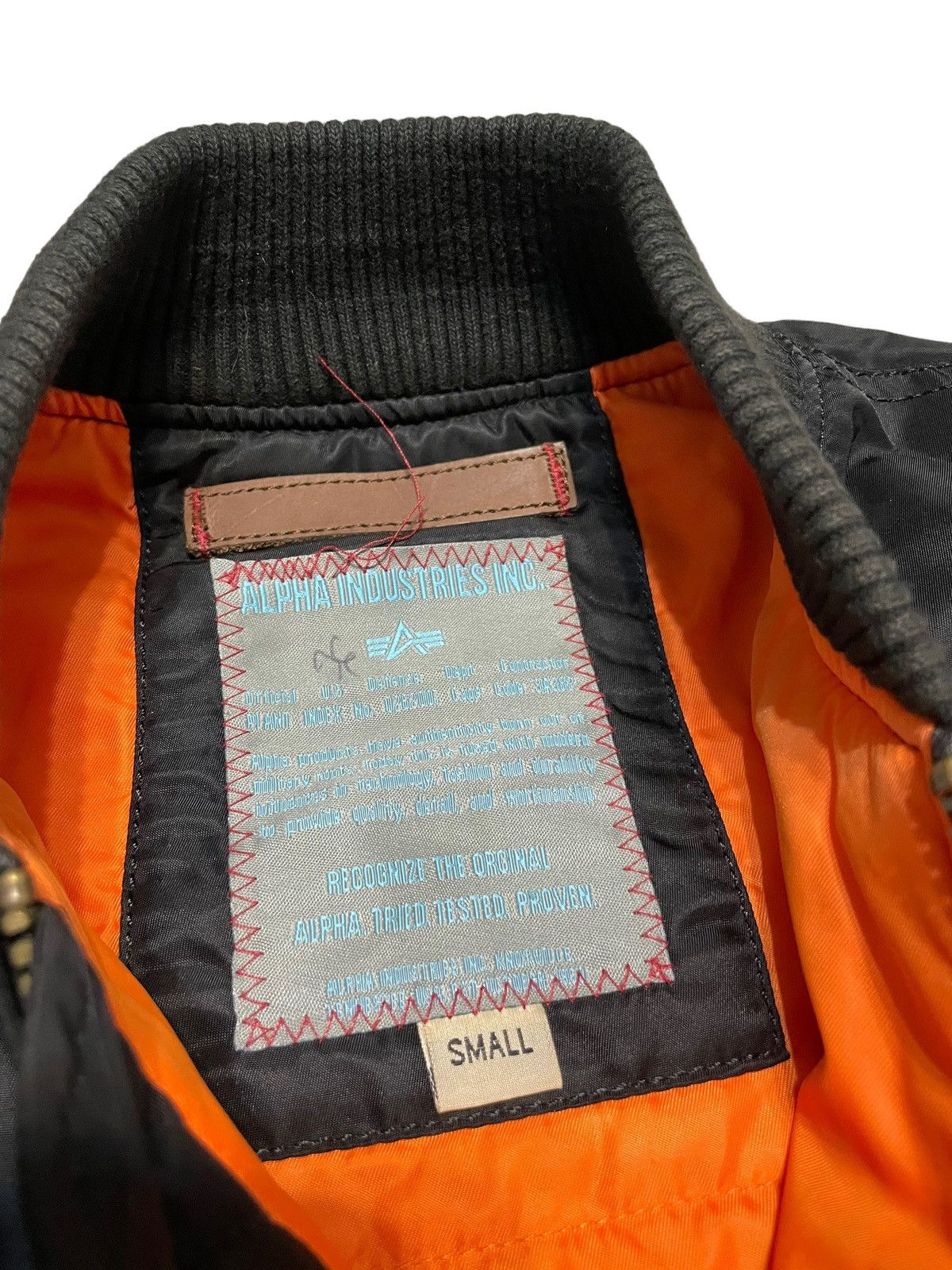 Alpha Industries ALPHA INDUSTRIES Vintage USA Black Nylon Bomber Jacket Size US S / EU 44-46 / 1 - 3 Thumbnail