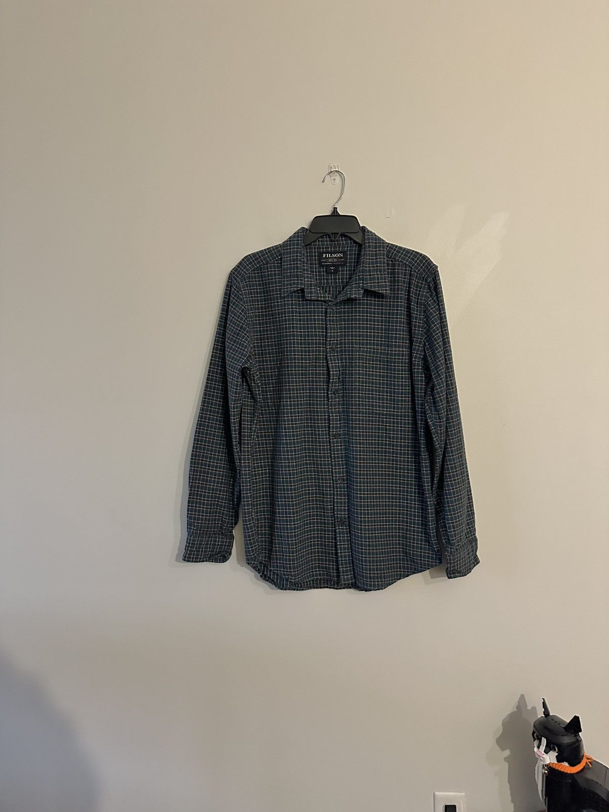 Filson Filson Alaskan Guide Button Up Shirt Teal Brown Plaid M Size US M / EU 48-50 / 2 - 1 Thumbnail
