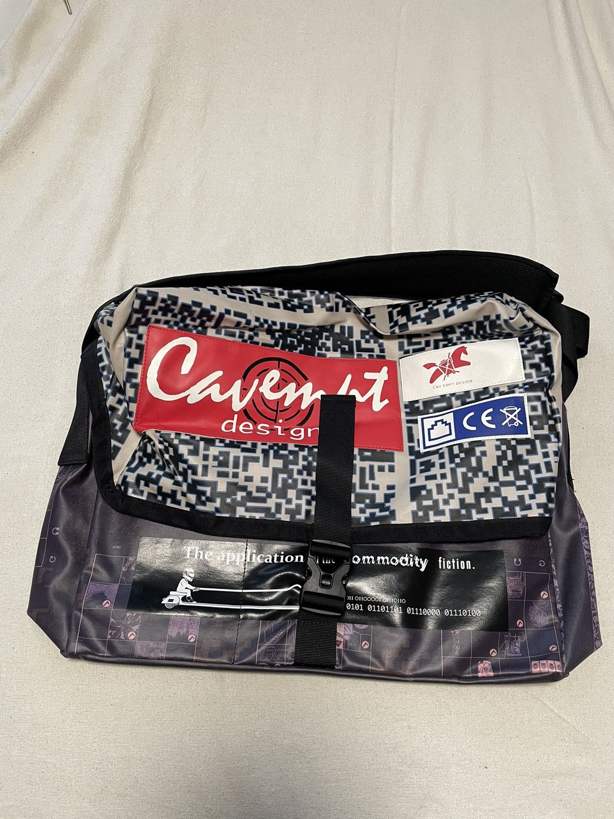 Cav Empt Design Messenger Bag, Men's