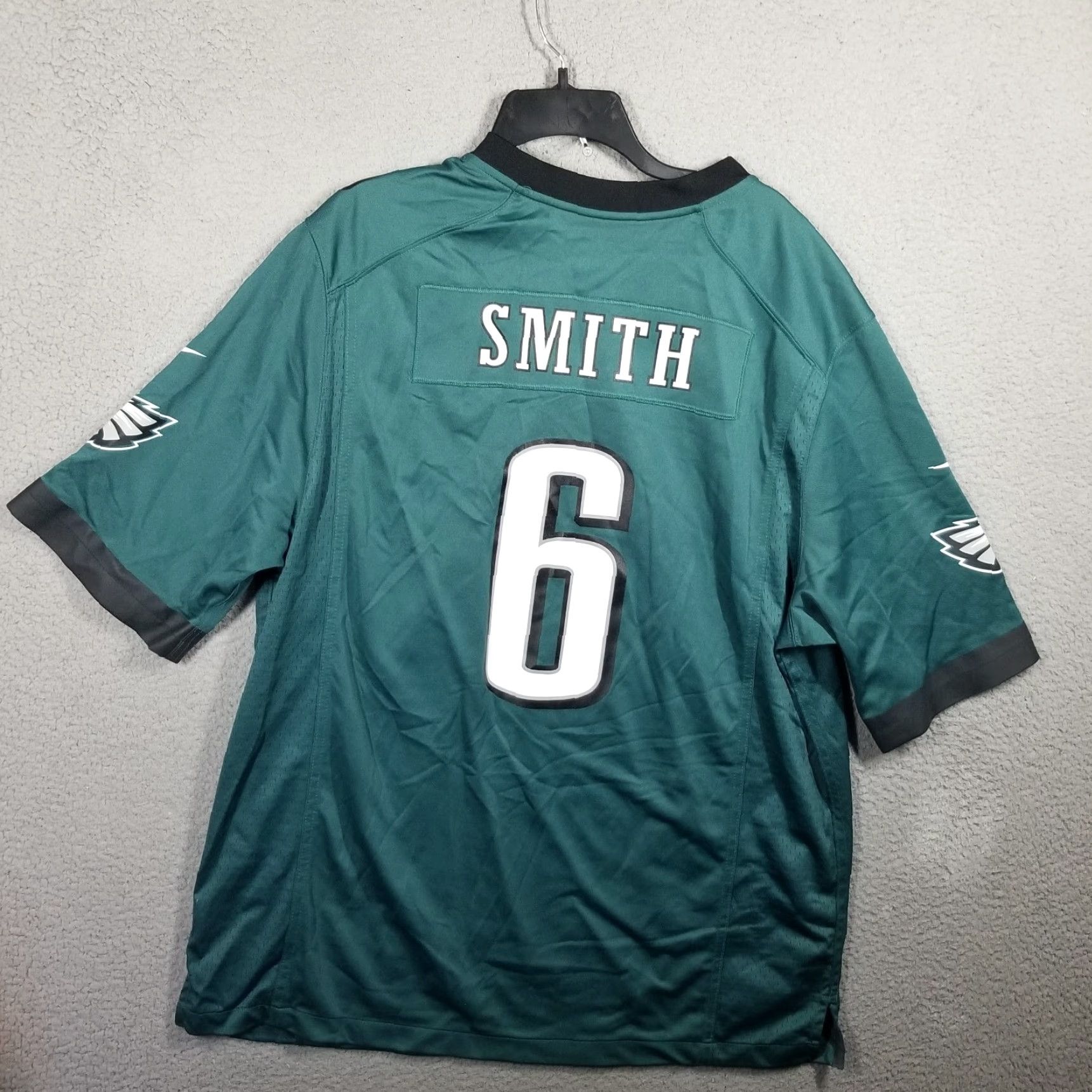 Nike VINTAGE Nike Philadelphia Eagles Super Bowl Jersey Short Sleeve Men's XL Black 90s Sports Fan Gift Size US XL / EU 56 / 4 - 2 Thumbnail