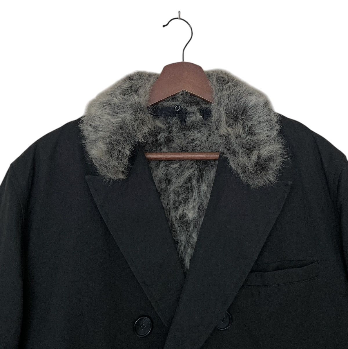 ジャケット・アウター 00s fuga fur trench coat japanese label ジャケット・アウター 00s fuga fur trench coat japanese label