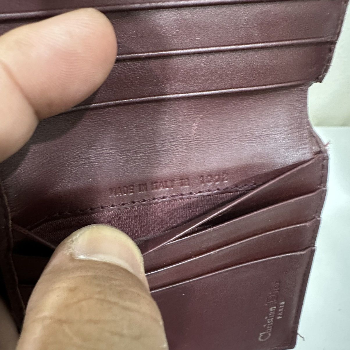 Dior ‼️YES‼️ CHRISTIAN DIOR RED TROTTER BIFOLD WALLET Size ONE SIZE - 9 Thumbnail