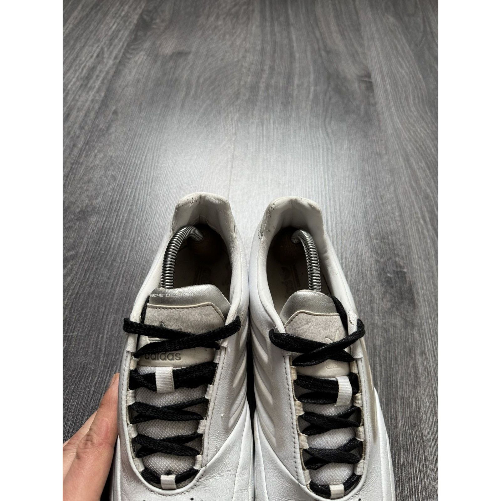 Adidas × Porsche Design × Vintage 00s Vintage Adidas Porsche Design Leather Sneakers Archival Size US 9 / EU 42 - 5 Thumbnail