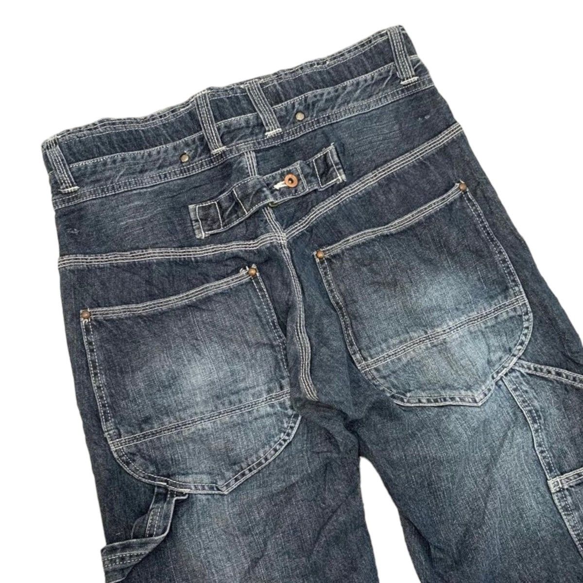 If Six Was Nine Vintage United Work Carpenter Pants Size US 31 - 3 Thumbnail