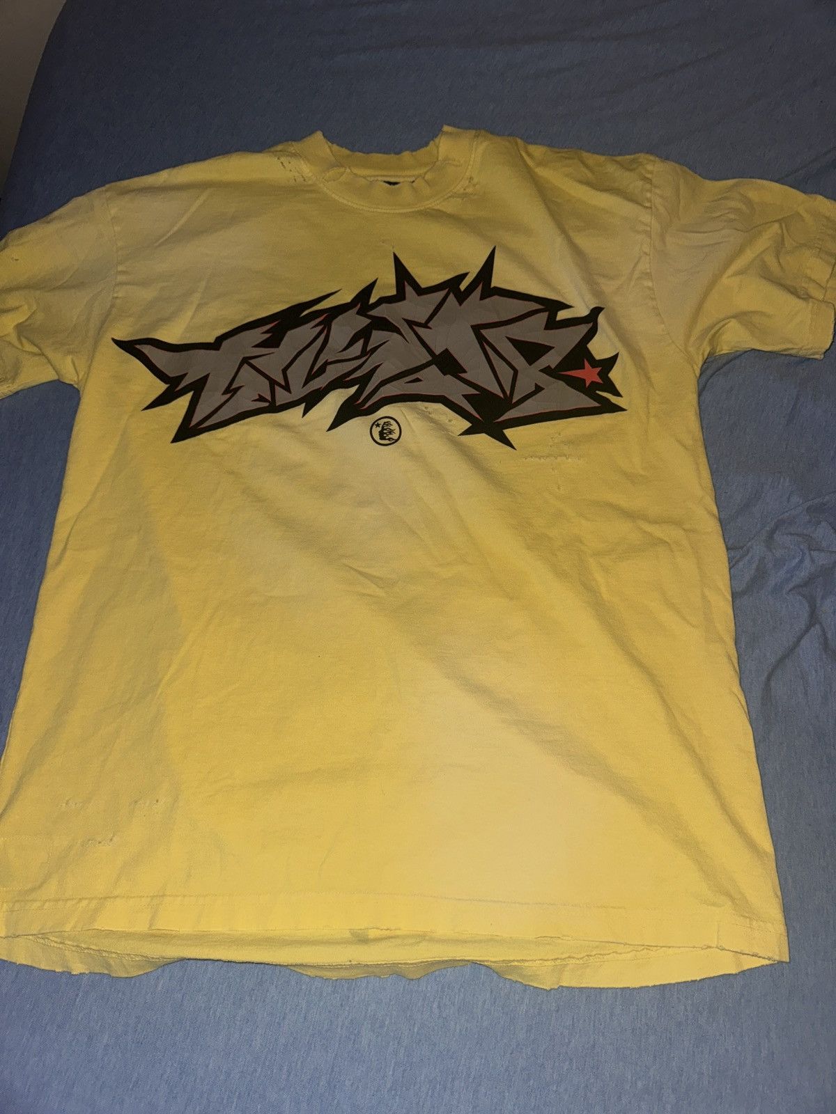 Hell star unreleased cracked tee