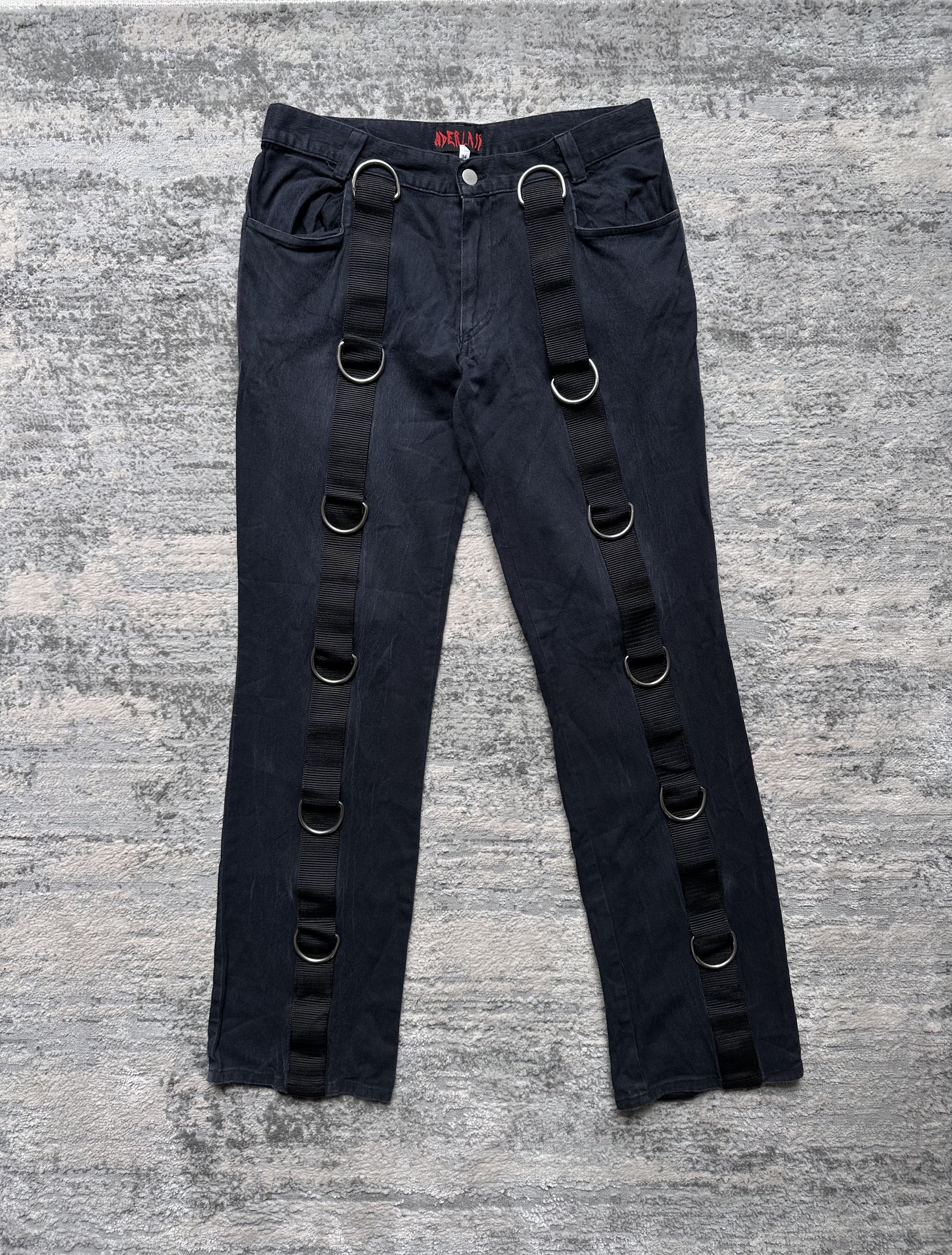 Other Vintage Aderlass Metal Bondage Jacket Denim Gothic Size US 34 / EU 50 - 1 Thumbnail