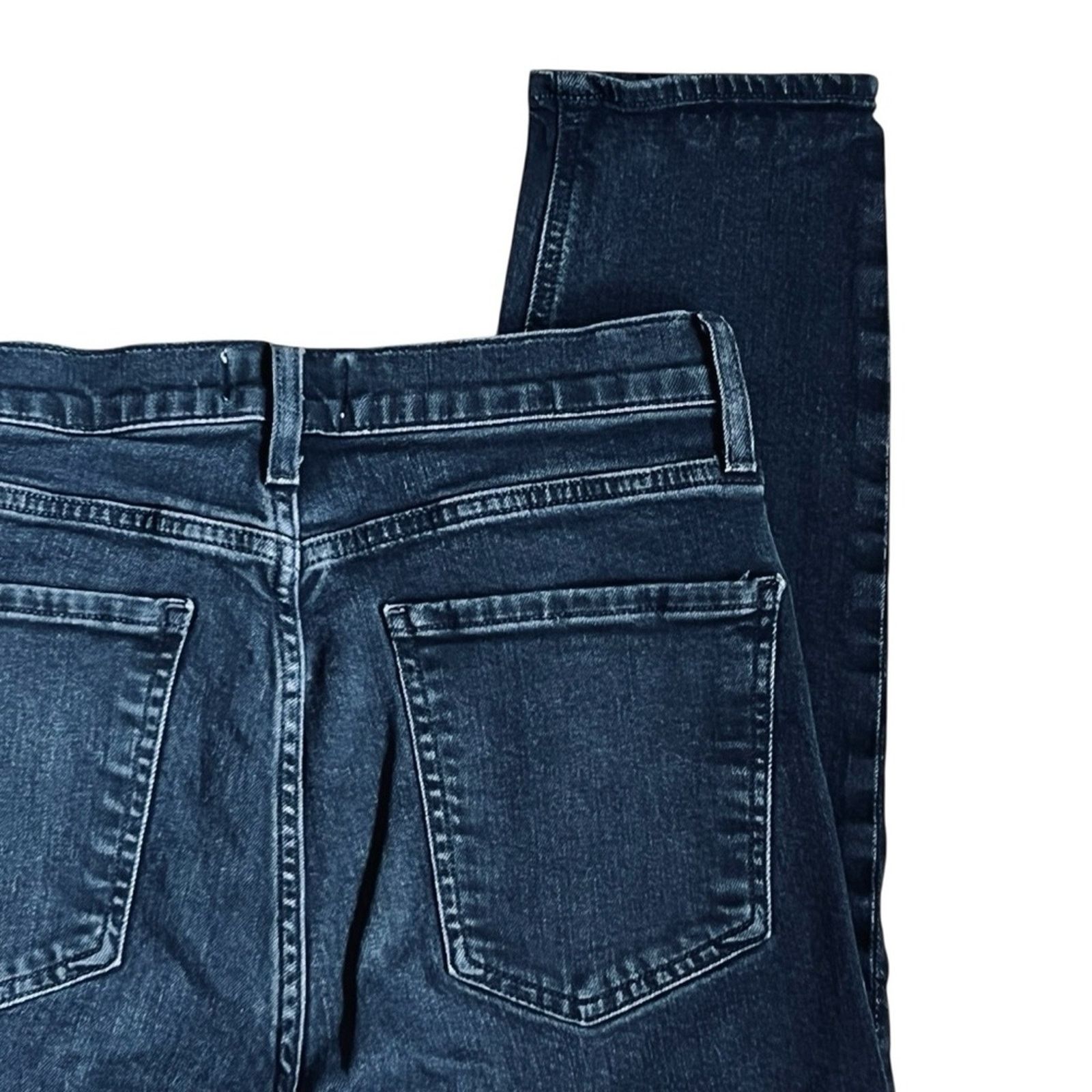 Agolde Agolde Women’s Sz 27 Black High Rise Jeans Slim Denim Size 27" / US 4 / IT 40 - 8 Thumbnail