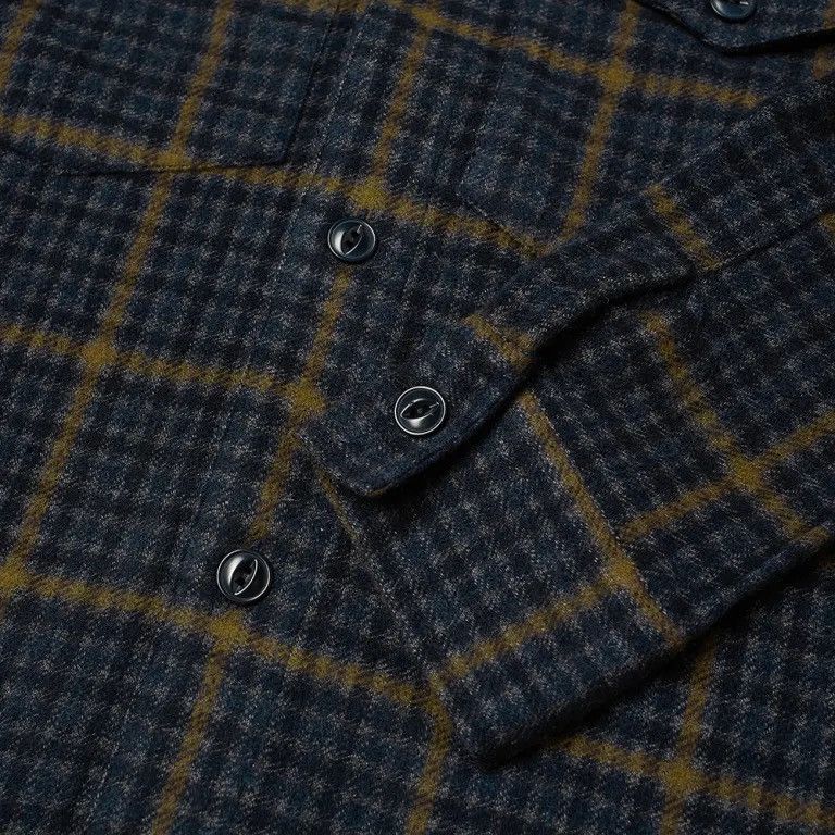 Japanese Brand Officine Générale Paris 6e Jonas Wool Overshirt check jacket Size US M / EU 48-50 / 2 - 6 Thumbnail