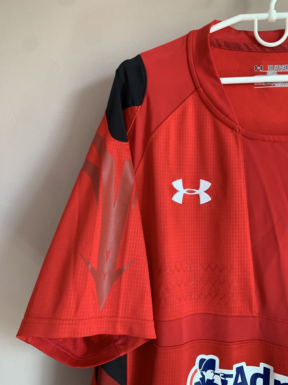 Under Armour Wales 2014 Home Rugby Union Shirt Under Armour Jersey Sz 3XL Size US XXL / EU 58 / 5 - 3 Thumbnail