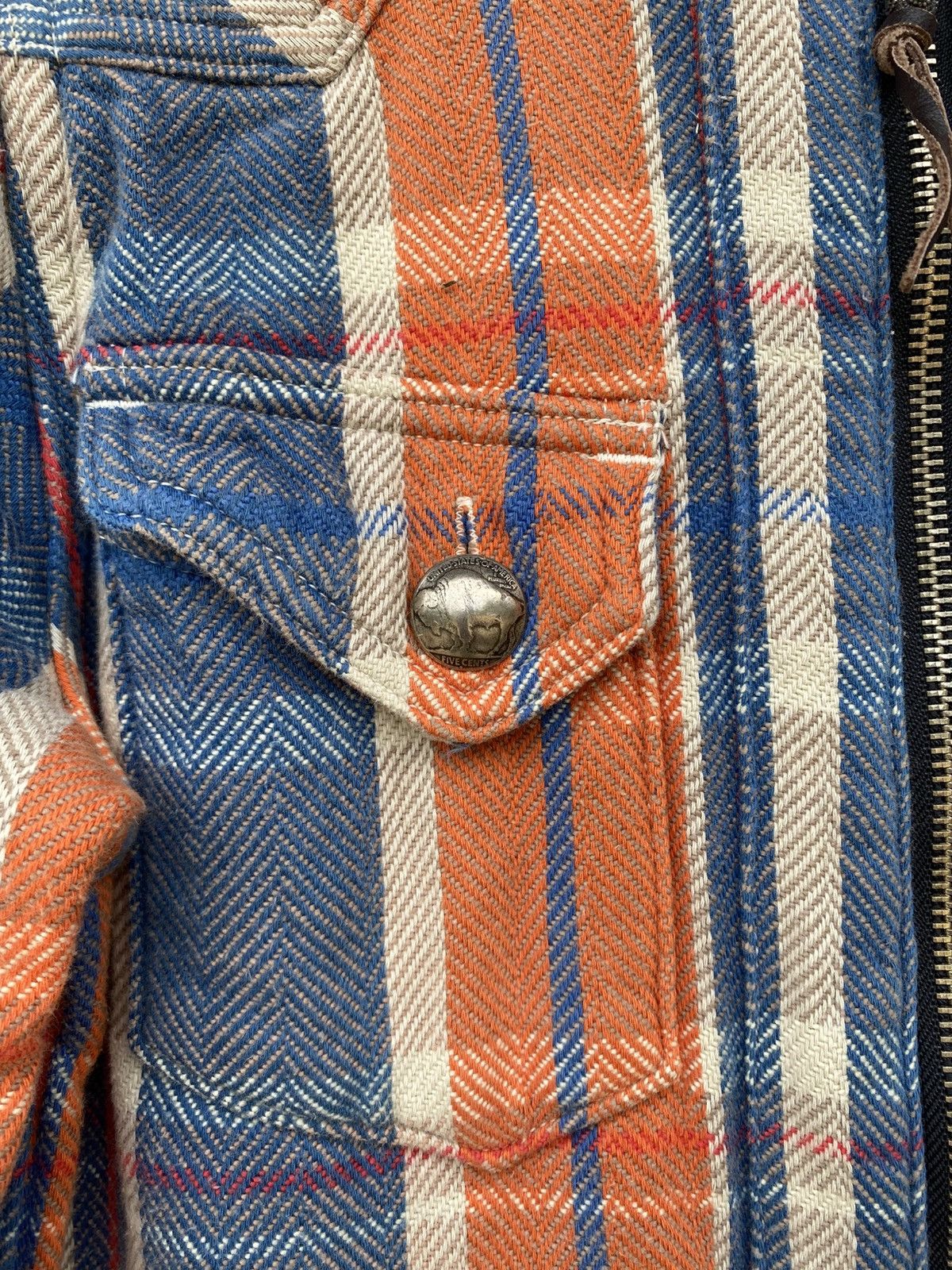 Remi Relief REMI RELIEF FLANNEL PLAID WESTERN JACKET STYLE Size S / US 4 / IT 40 - 8 Thumbnail