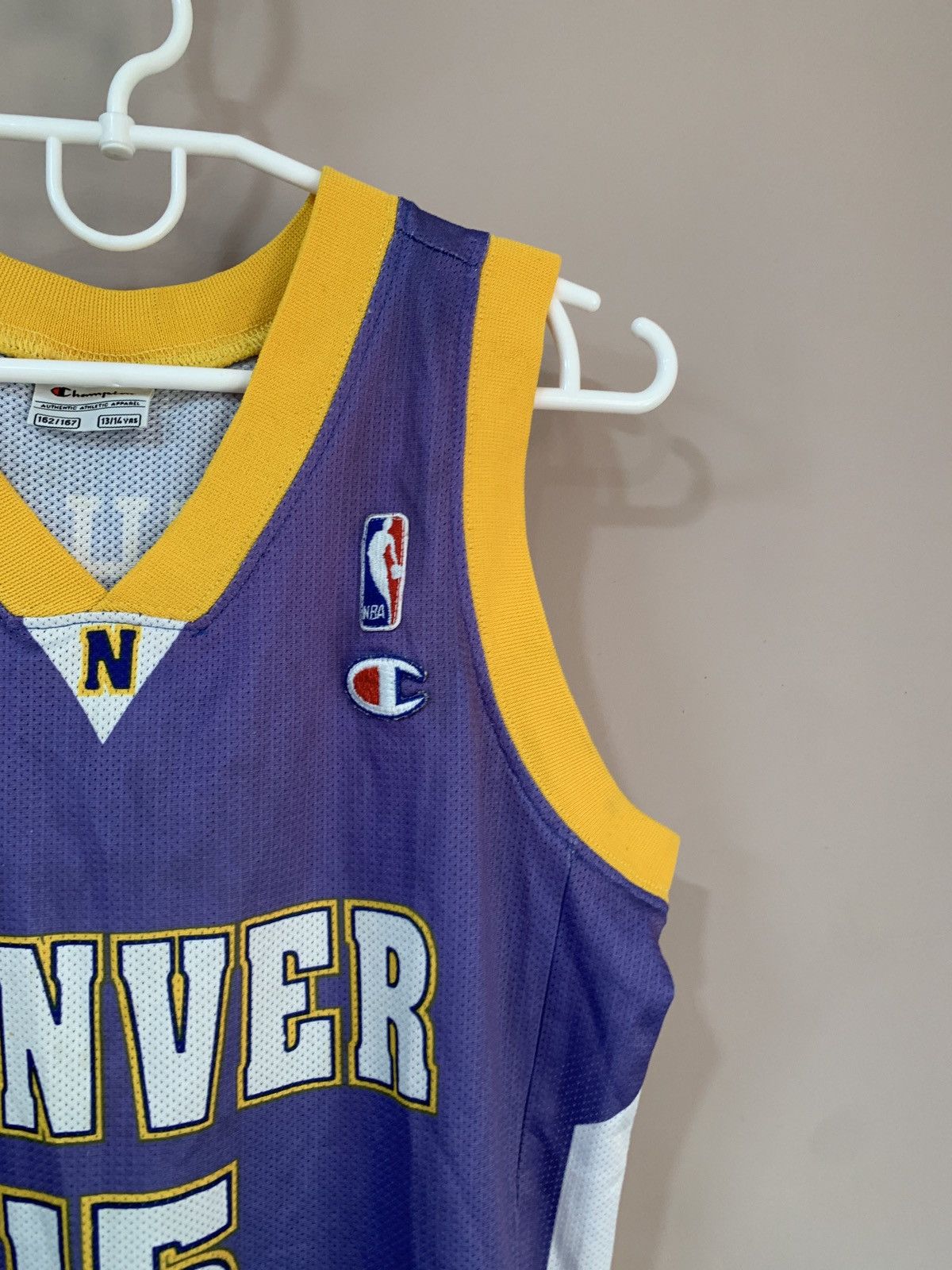 Champion × NBA × Vintage Denver Nuggets Basketball Jersey Vintage NBA ANTHONY #15 Size US S / EU 44-46 / 1 - 4 Thumbnail