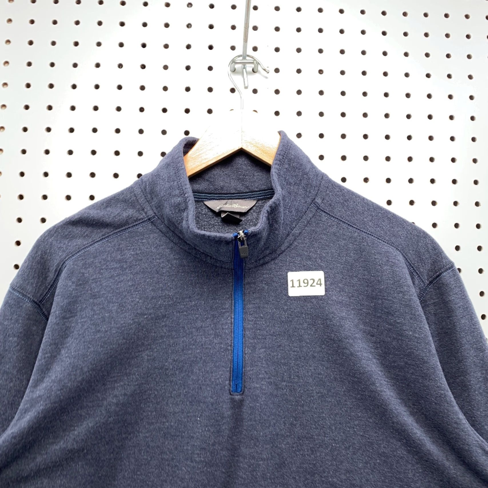 Eddie Bauer Eddie Bauer Sweater Large Mens Pullover 1/4 Zip Blue Long Sleeve Size US L / EU 52-54 / 3 - 2 Thumbnail