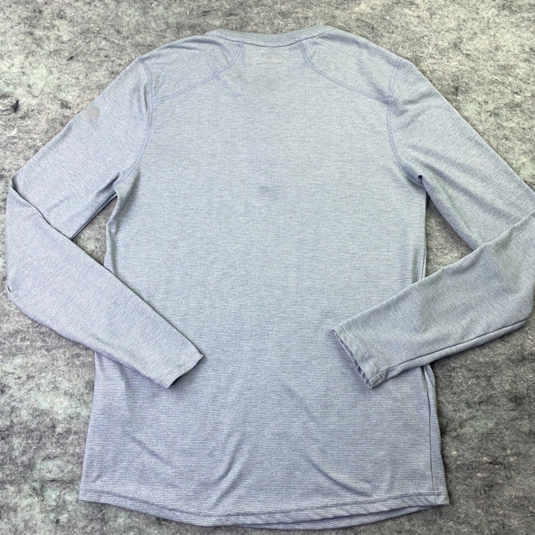 Under Armour Under Armour Shirt Mens Small Grey Threadborne Henley Headgear Long Sleeves Size US S / EU 44-46 / 1 - 7 Thumbnail