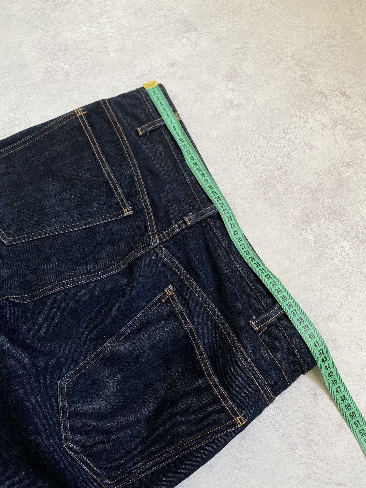 Unused Japanese Men’s Unused Denim Dark Blue Pants Size 3 Size US 32 / EU 48 - 18 Thumbnail