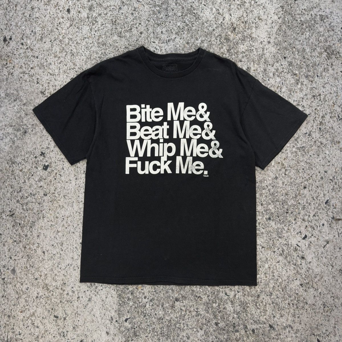 Vintage Bite Me Beat Me Whip Me Fuck Me Sex Tee ERD Grunge Size US L / EU 52-54 / 3 - 1 Thumbnail