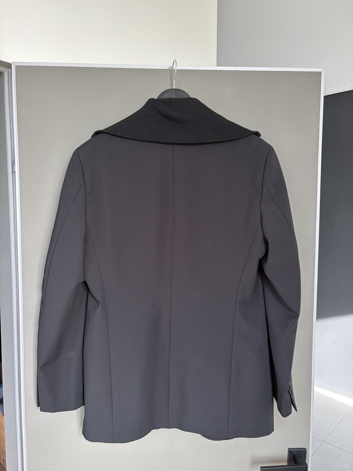 Emporio Armani Emporio Armani Brad Line Wool Blazer With Sweater Collar Size US M / EU 48-50 / 2 - 10 Thumbnail