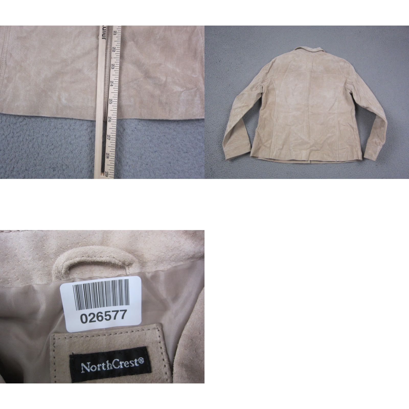 Vintage VINTAGE Northcrest Jacket Womens M Brown Suede Leather Snap 90s Western 80s 90s Mens Womens Size M / US 6-8 / IT 42-44 - 8 Thumbnail