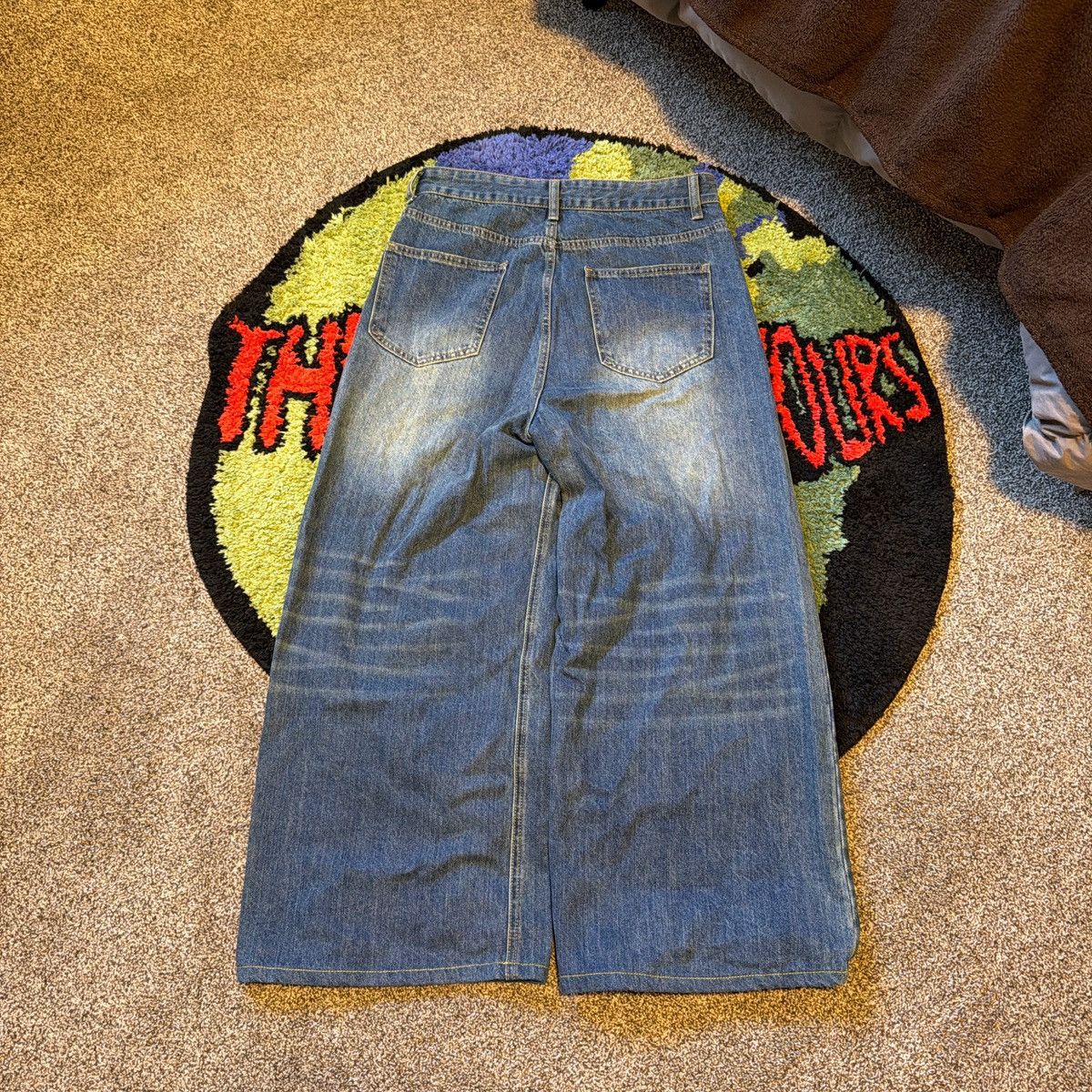 Other Extra Baggy Denim Jeans Size US 30 / EU 46 - 2 Thumbnail