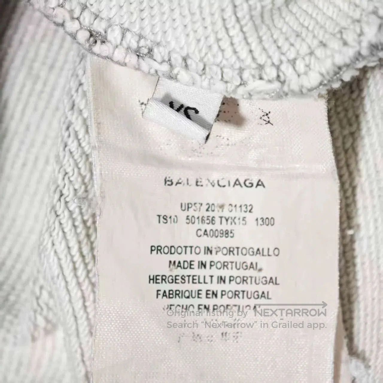 Balenciaga balenciaga gray oversized hoodie xs. Size US XS / EU 42 / 0 - 3 Thumbnail