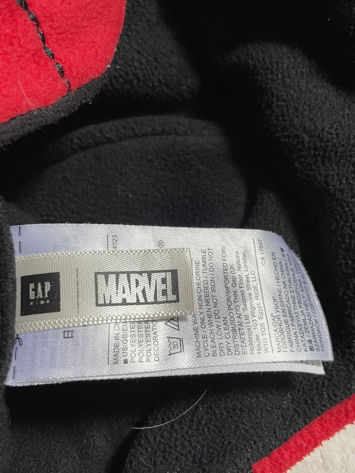 Gap Vintage Gap x Marvel Spider Man Hat Mask Y2K Crazy RARE Size 30 - 5 Thumbnail