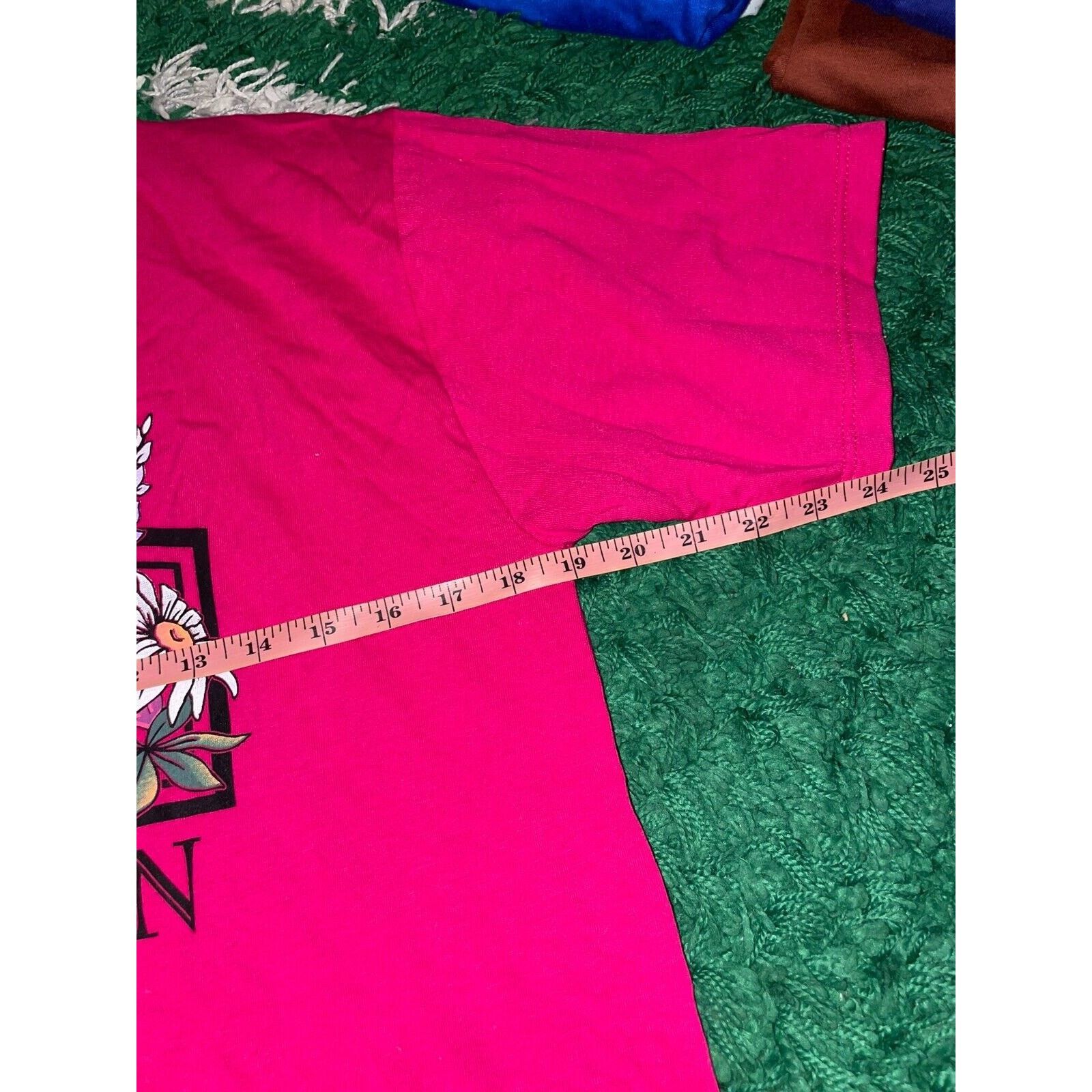 Jerzees Vintage Test Print Shirt Oregon South Dakota Pink Tee 90s M Size US M / EU 48-50 / 2 - 8 Thumbnail
