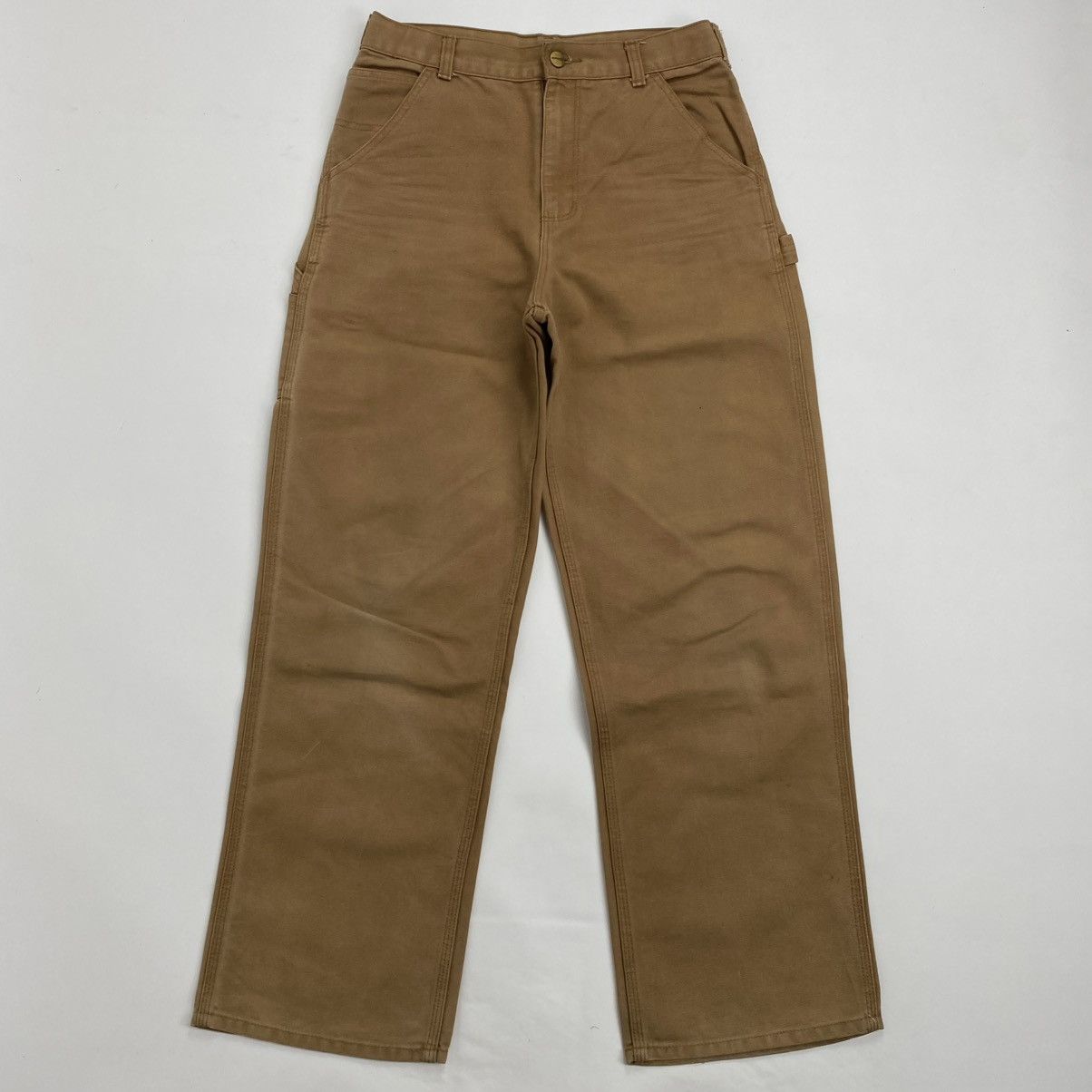 Carhartt × Vintage OG Vintage 90s USA Carhartt Carpenter Brown Size US 30 / EU 46 - 3 Thumbnail