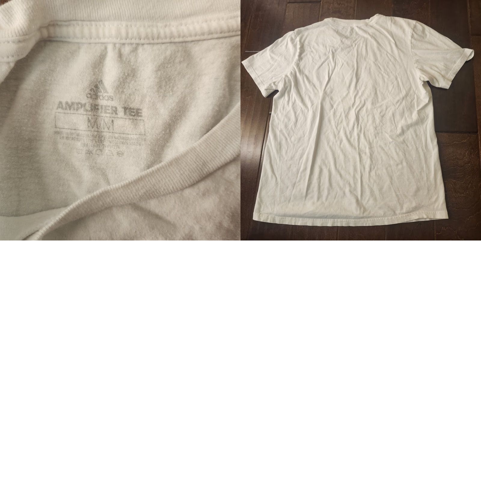Adidas Adidas Men's T-Shirt M White Camo Graphic Short Sleeve Crew Neck Logo Modern Designer Classic Mens Size US M / EU 48-50 / 2 - 8 Thumbnail