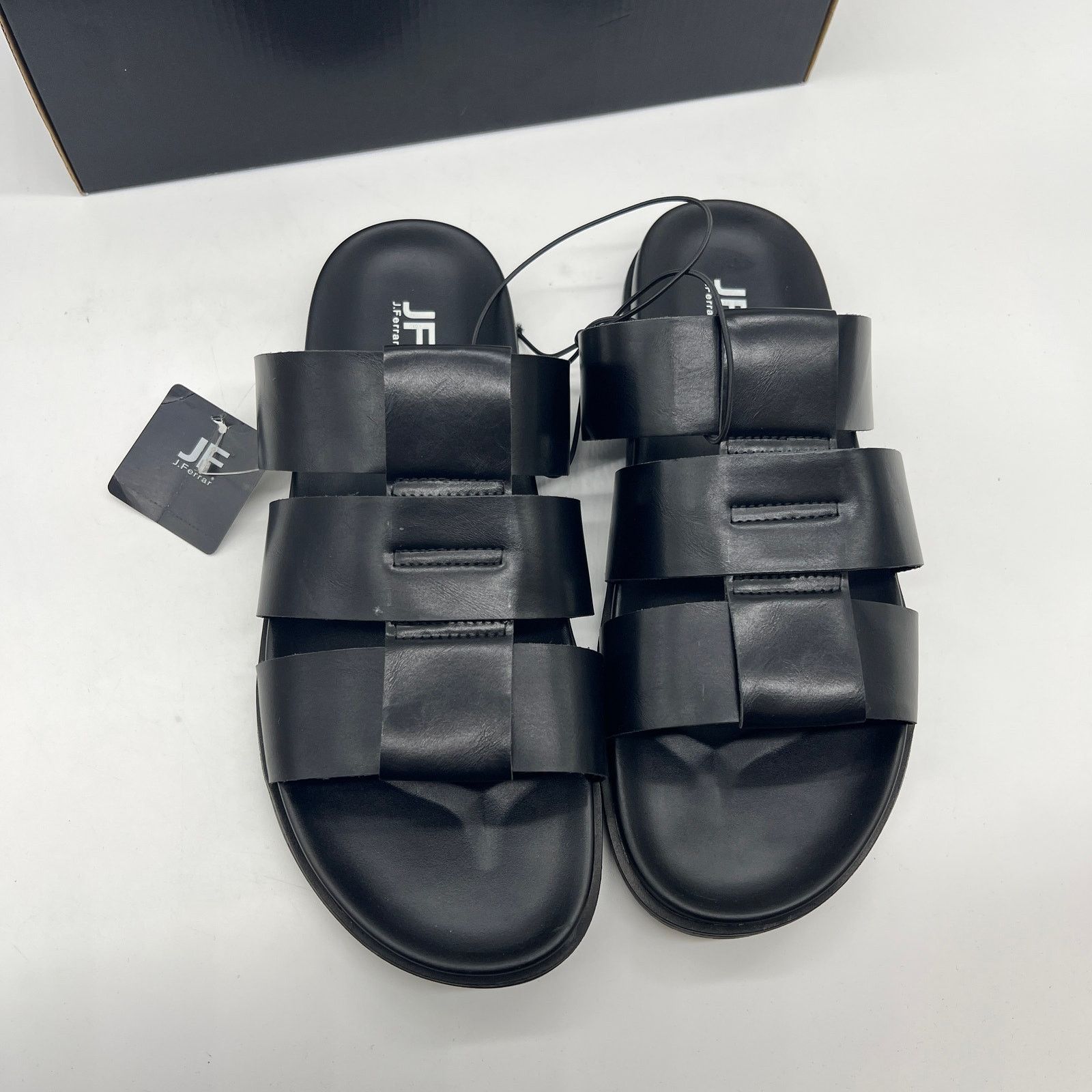 Other J.Ferrar Dover Men's Slipper Sandals Black Shoes Size 11M Size US 11 / EU 44 - 1 Thumbnail