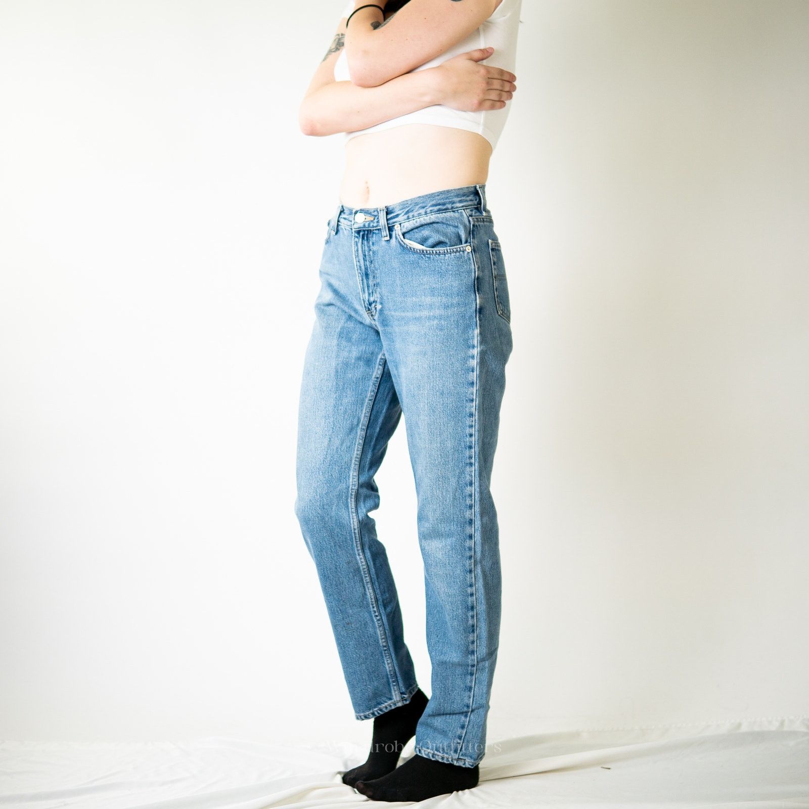 Tommy Hilfiger Vintage Y2K Tommy Hilfiger Stone Washed Mom Jeans - 30 Size 30" / US 8 / IT 44 - 2 Thumbnail