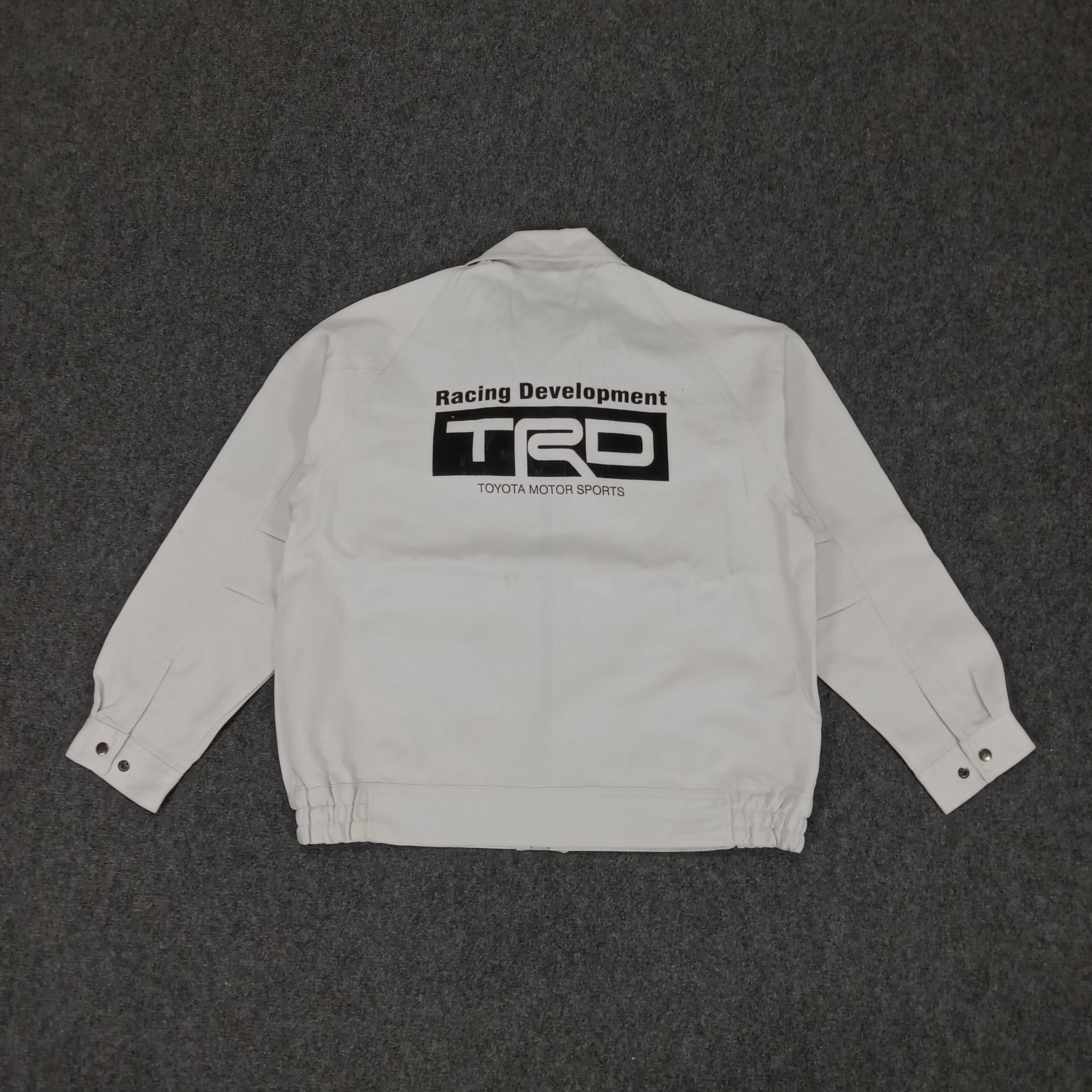 Japanese Brand × Vintage TRD Racing Development Toyota Team Custom Art Jacket Size US M / EU 48-50 / 2 - 1 Thumbnail