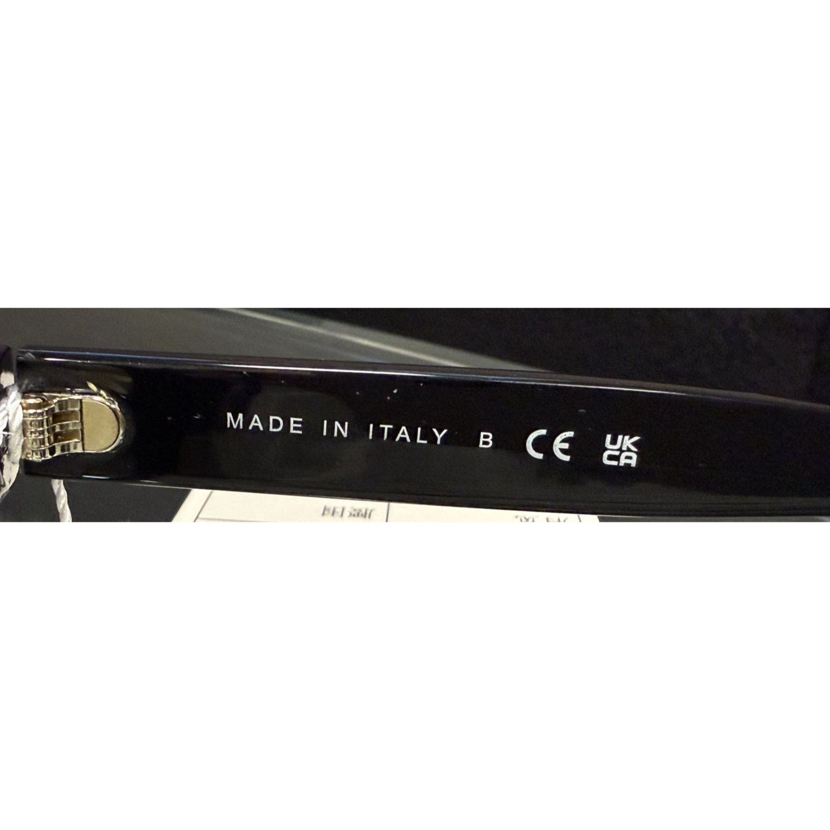 Chanel Chanel 5408 Square Eyeglasses Black Frame Clear Lenses Made Size ONE SIZE - 4 Thumbnail