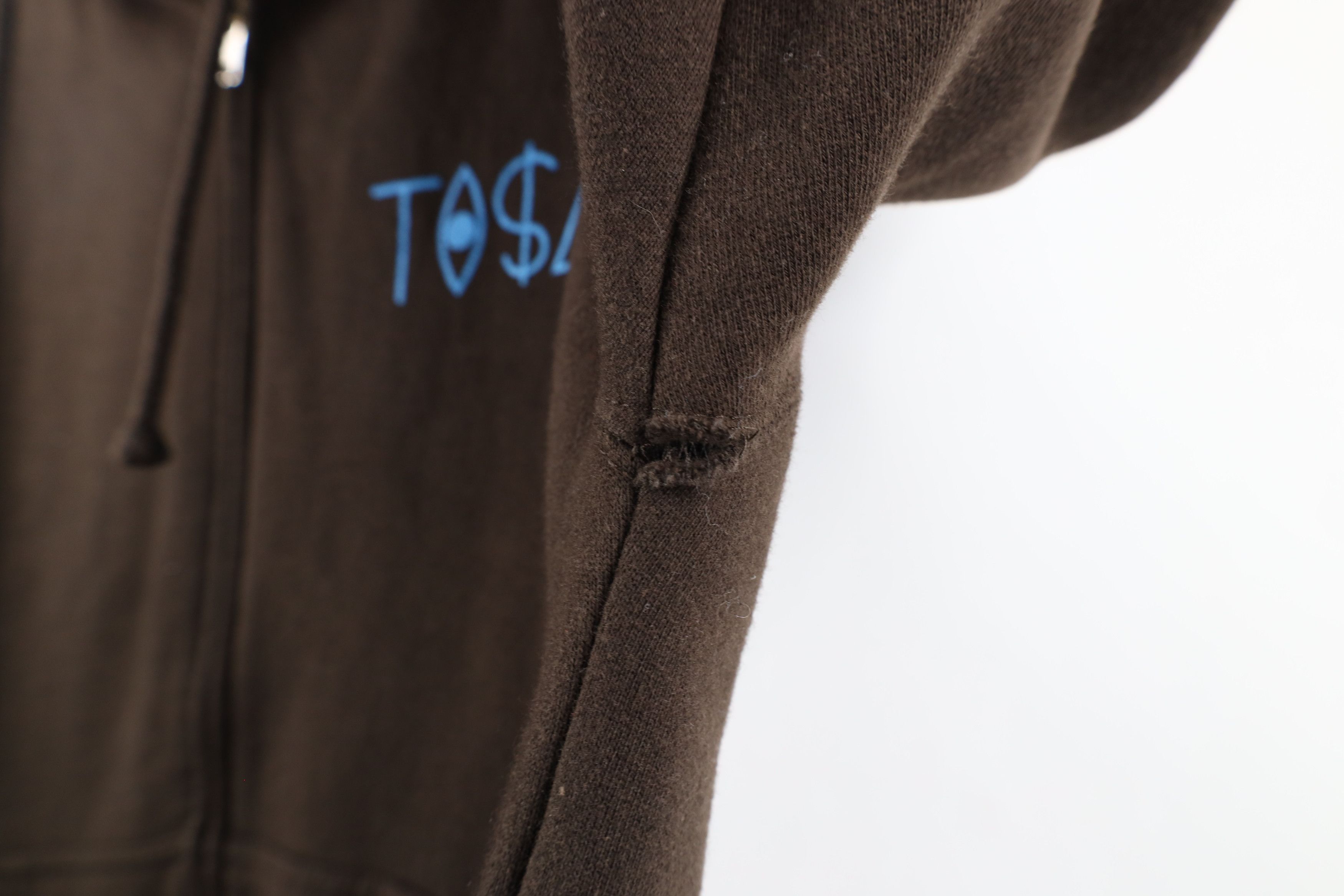 TISA TISA Out Car Logo Big Sean Tyga Full Zip Hoodie Brown USA Size US S / EU 44-46 / 1 - 8 Thumbnail