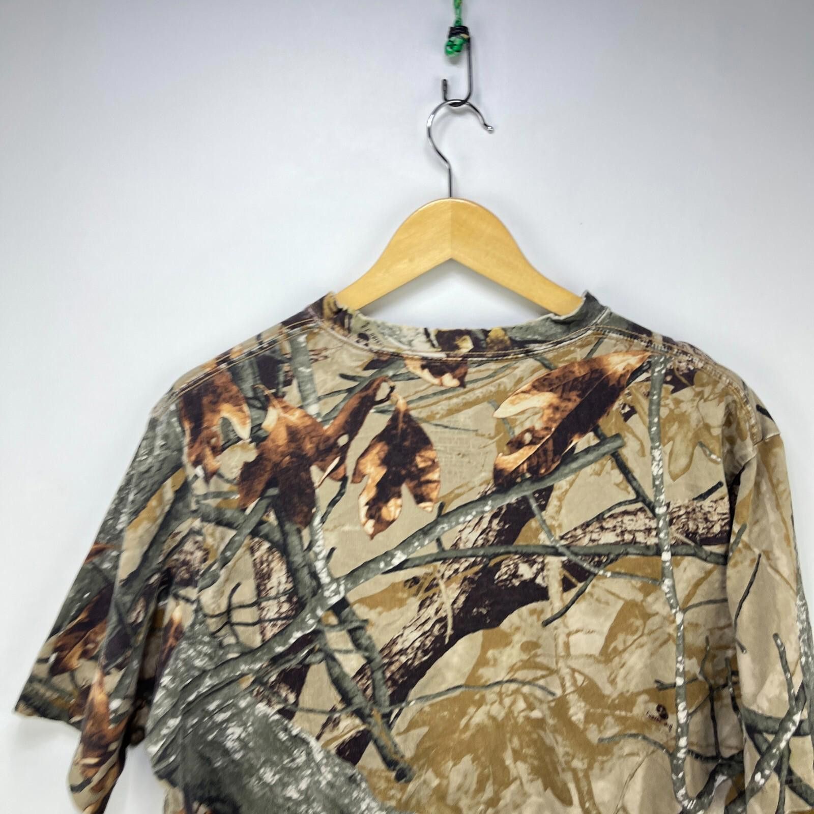 Vintage Vintage Y2K Real Tree Camo T-Shirt Large Size US L / EU 52-54 / 3 - 9 Thumbnail