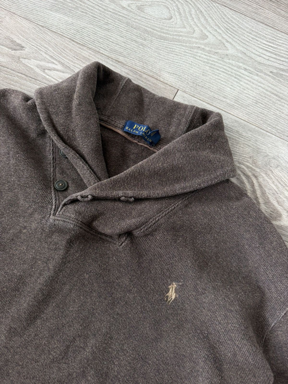 Polo Ralph Lauren Vintage Polo Ralph Lauren Embroidered Logo High Neck Sweater Size US XL / EU 56 / 4 - 10 Thumbnail
