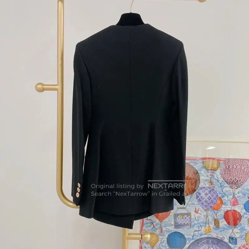 Versace Black Mid-Length Jacket for Women .