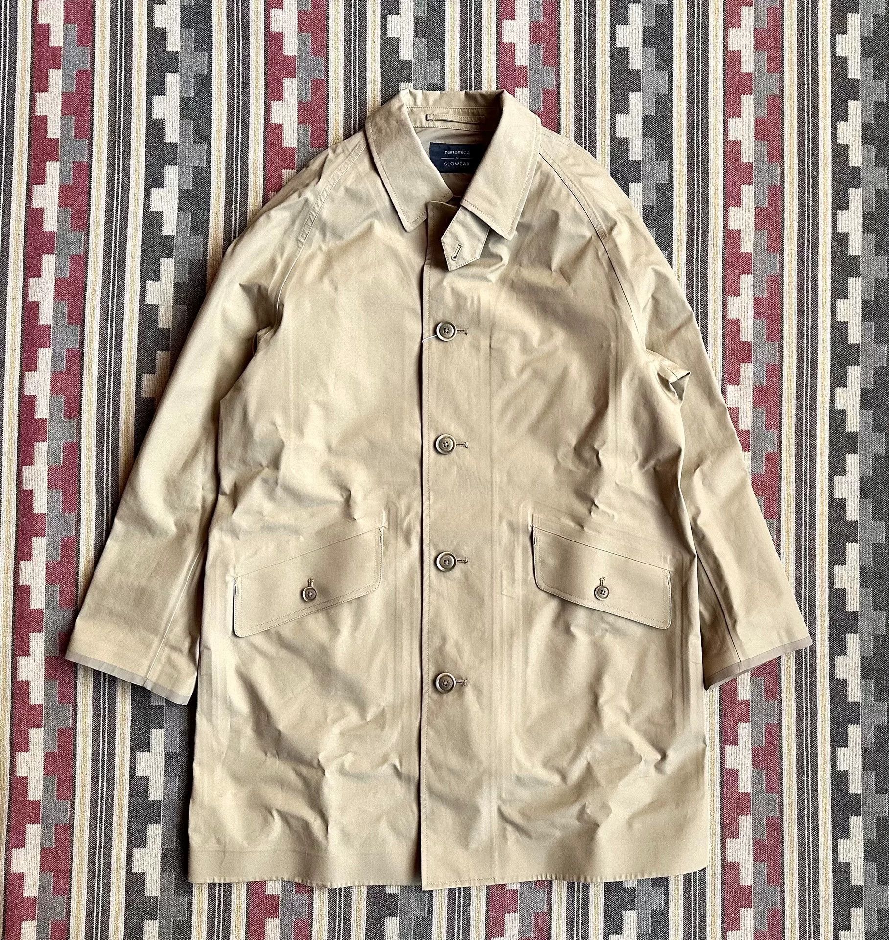Nanamica nanamica x Slowear GORE-TEX Coat Beige Size US S / EU 44-46 / 1 - 1 Thumbnail