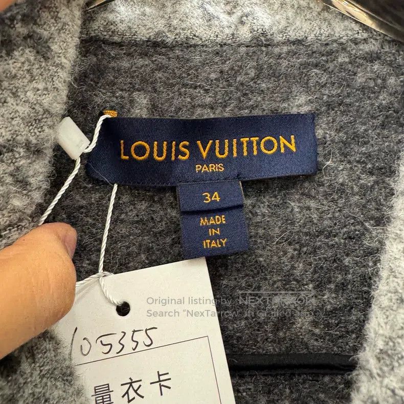 Other Louis Vuitton Black and grey printed wool suit coat Size XXS / US 00 / IT 34 - 3 Thumbnail