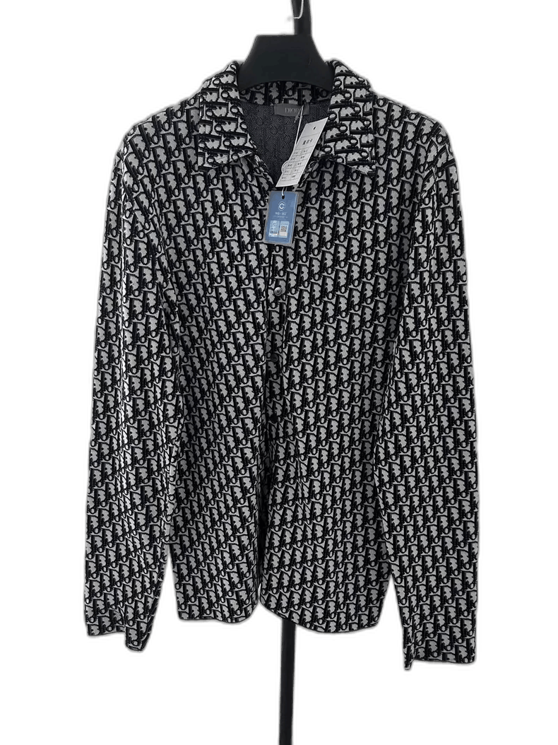 Dior × Hedi Slimane Dior Homme S/S'04 Pinstripe Long Sleeve