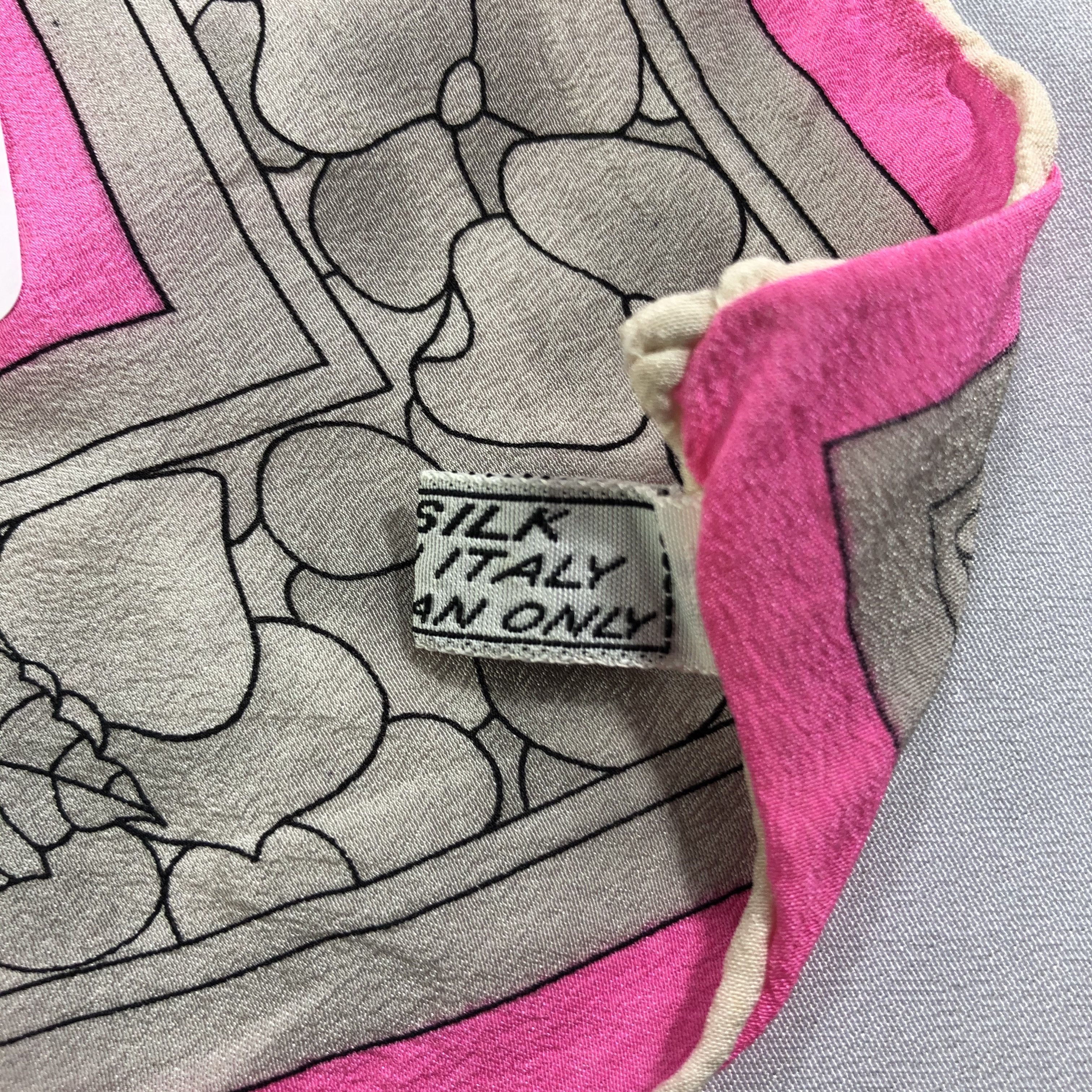 Leonard Paris × Vintage Vintage Leonard Silk Scarf Size ONE SIZE - 6 Thumbnail