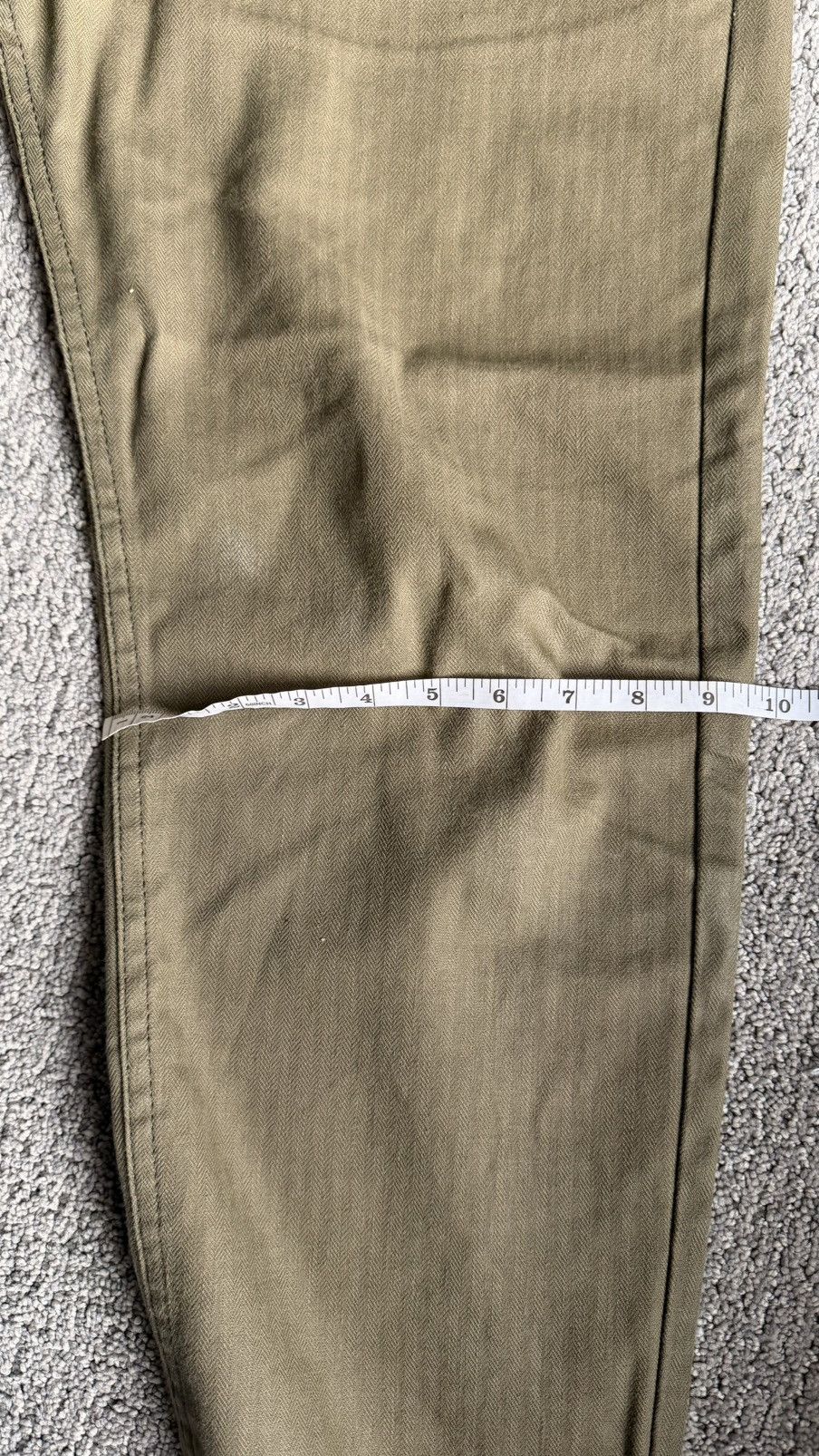 Naked & Famous The Army HBT - Olive Drab Size US 36 / EU 52 - 7 Thumbnail